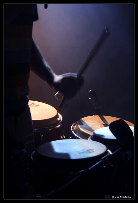 Drum percussion