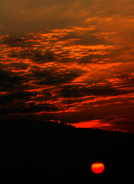 Zonsondergang op Ameland