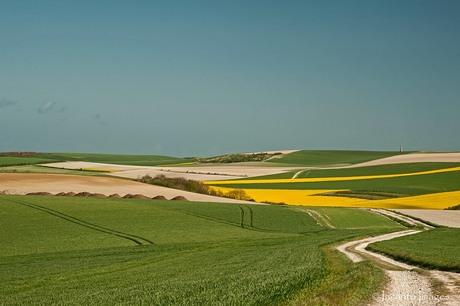 Binnenland bij Calais