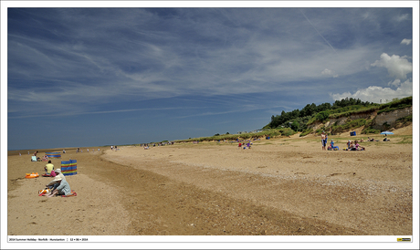 People on Hunstanton Beach - Norfolk 1#6