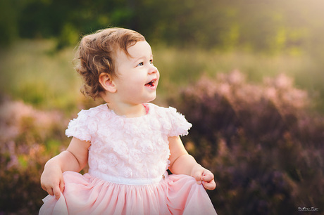 Kleine prinses op de heide