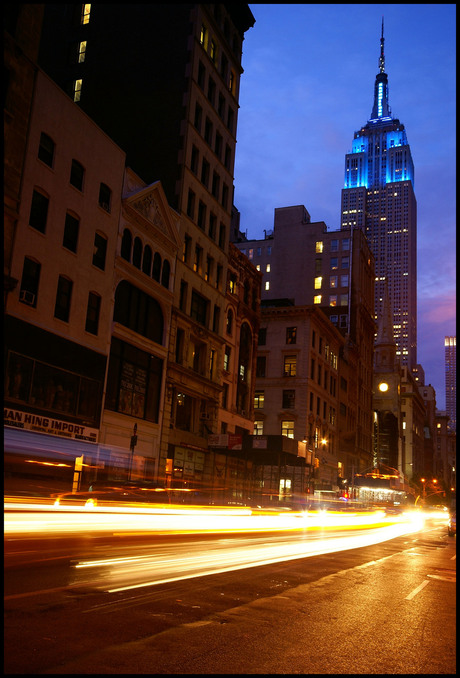 5th Avenue at night