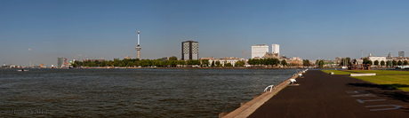 panorama vanaf Rotterdam zuid