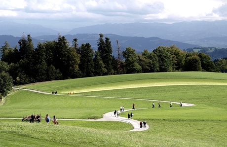 wandeling in park Gurten (Bern)