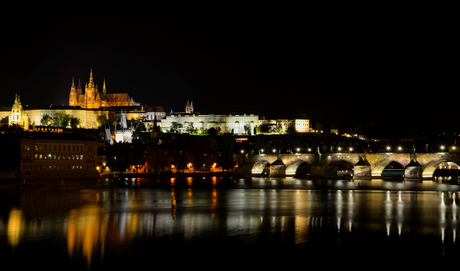 Prague by night