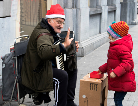 High Five voor de gift