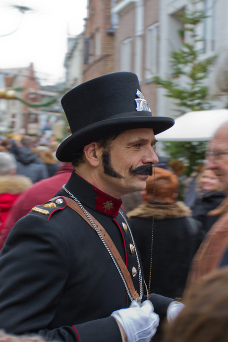 Politie agent uit Dickens tijdperk