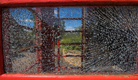 broken window