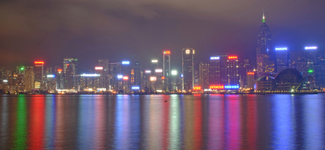 Hong kong at night