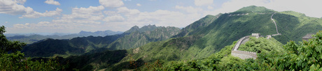 Pannorama de grote muur beijing