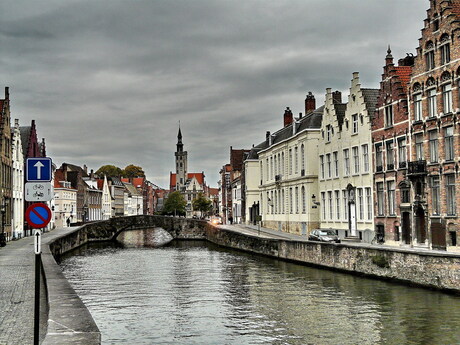 Gracht in Brugge