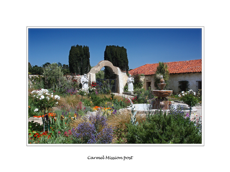 Carmel Mission Post