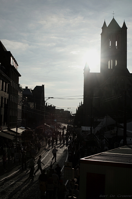 Tegenlicht in Gent