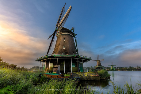 The windmills of Zaanse Schans