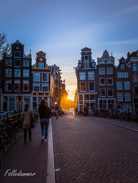 Amsterdam, blauwe uurtje