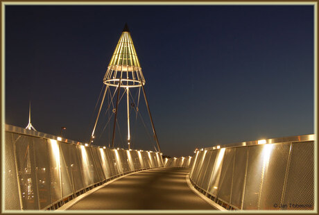 Fietsbrug te Drachten