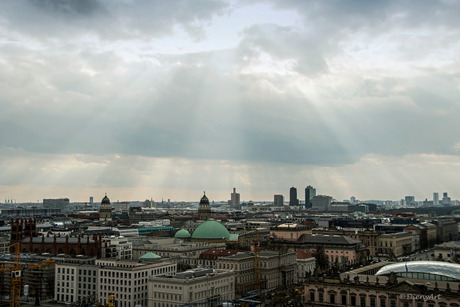 Uitzicht vanaf de Dom in Berlijn