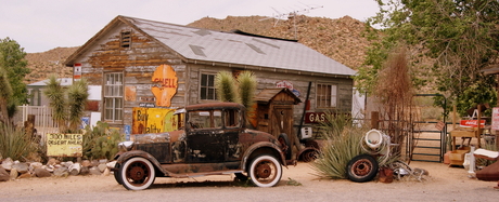 Spookstadje langs Route 66