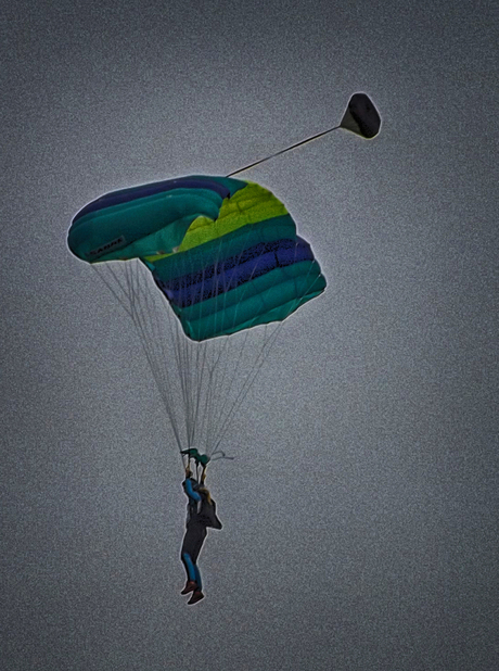 parachutist