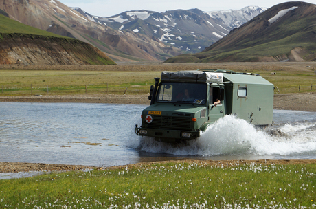 Unimog in IJsland