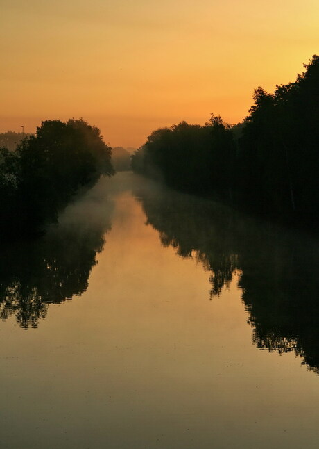 Zonsopgang Hilversumskanaal