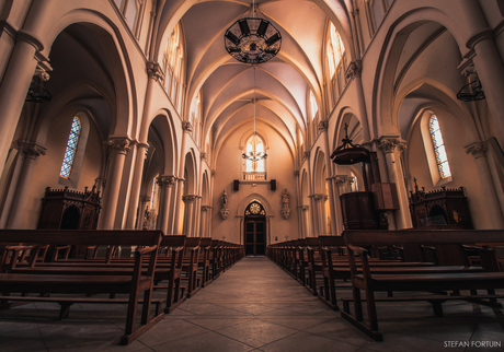 Kerk in Saint-Fortunat