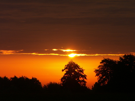 Zonsopgang op de fiets nr 2...