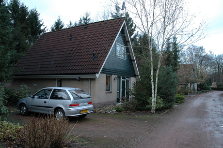 Vakantiebungalow voorkant