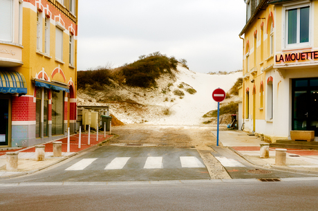 zanderige straat