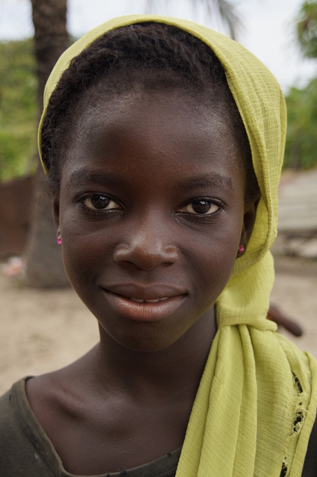 Girl from Gambia