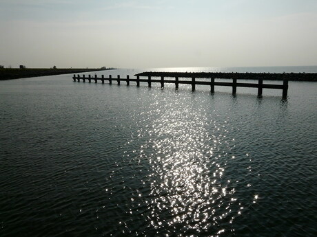 Tegenlicht opname Markermeer