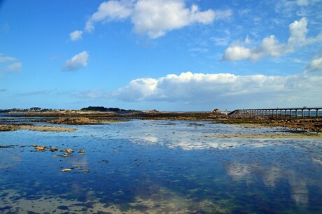 Roscoff brug naar ferry Ille de Batz