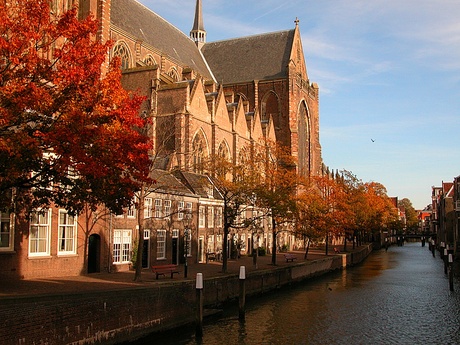 Grote kerk in Dordrecht