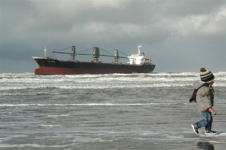 Op het strand stil en verlaten?