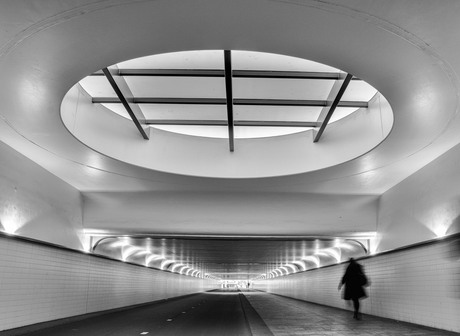 Fietstunnel Rotterdam CS
