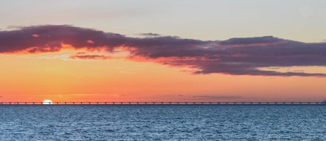 Zonsopkomst Zeelandbrug