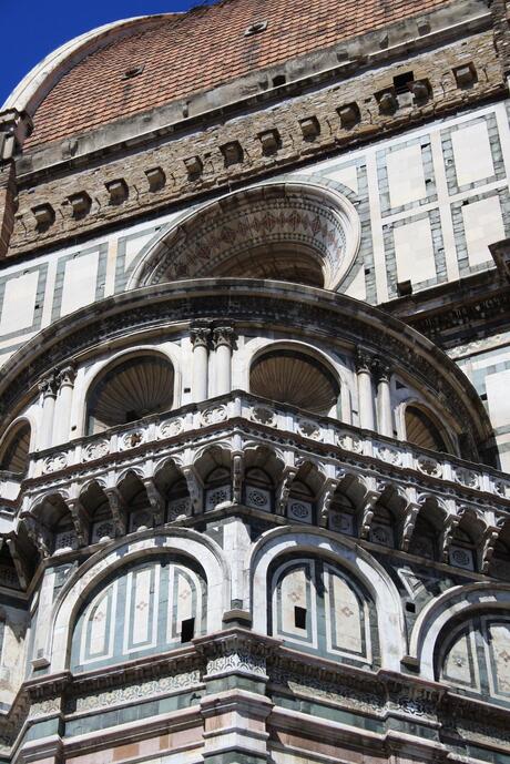 Detailfoto dom van Firenze