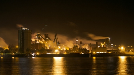 Industrie Nachtfoto