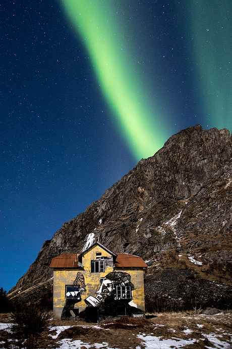 Lofoten, Gimsoy noorderlicht