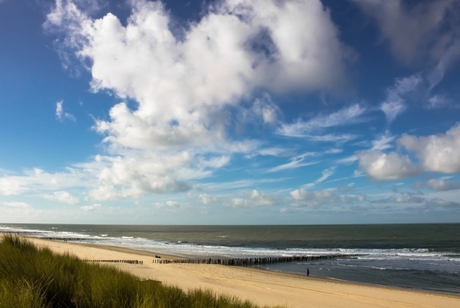 Strand Oostkapelle oktober