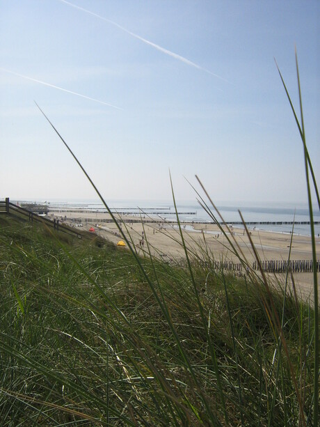 Domburg aan het strand