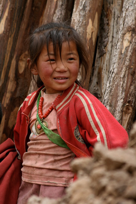 Meisje Gancha steppe in China