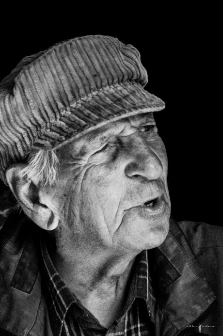 portret oud man 89 jaar