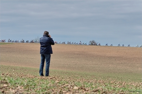 Wielrenners in beeld