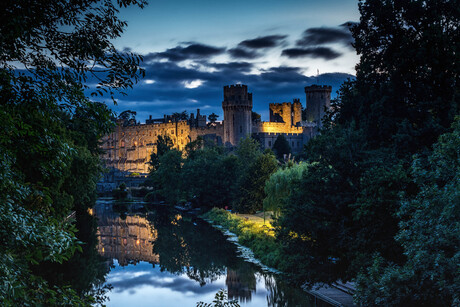 Warwick Castle and the river Avon
