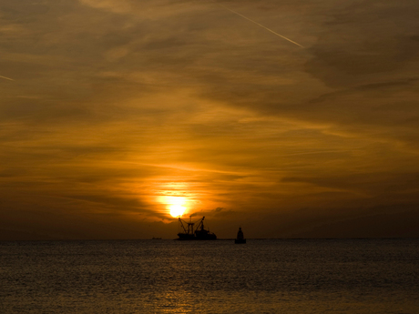 Avondzon in Zoutelande