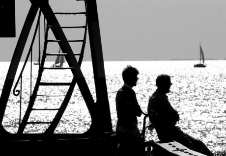 Genieten vanaf Stavoren