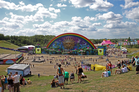 Tomorrowland Mainstage overdag