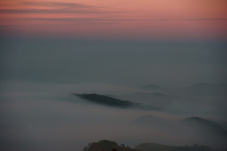 Cloudy sunset