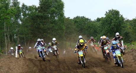 Start nationale motorcross